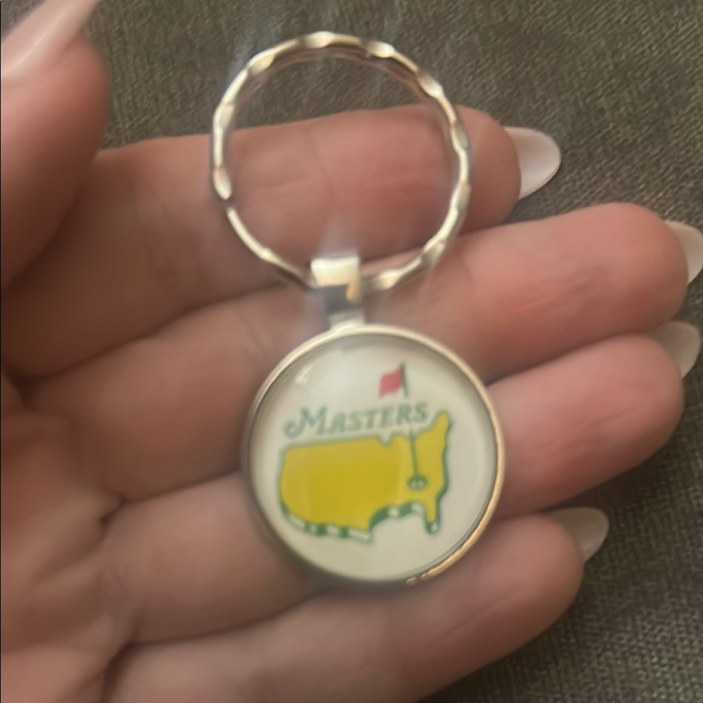 Masters Golf Logo Keychain Masters Golf Logo Keychain